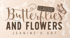 Butterflies and flowers