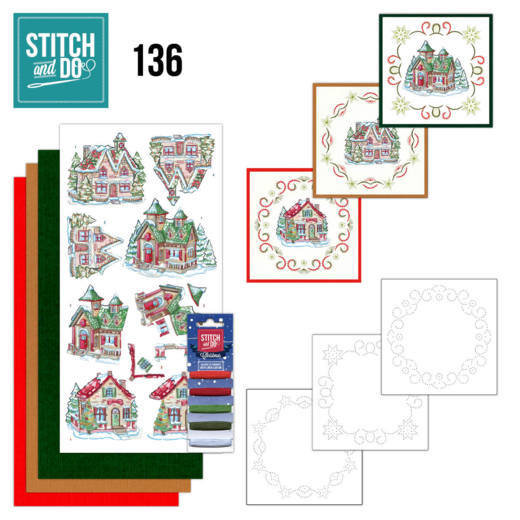 STDO136 Stitch and Do 136 - Yvonne Creations -&nbsp;Villages