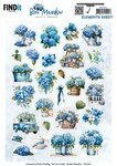 Cutting Sheet - Berries Beauties - Blue Meadow - Small Elements CD12351