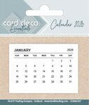 Card Deco Essentials - Calendar tabs - kalender 2026