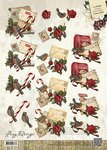3D Knipvel - Amy Design - Classic Christmas - Christmas letters  cd10425