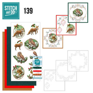 STDO139 Stitch and Do 139 - Amy Design - Christmas Animals&nbsp;