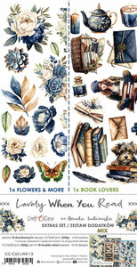 Craft O Clock Extras Set Lovely when you read 15x30 cm Mix  CC-C60-LWR-13