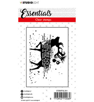 Studio Light Clear Stempel, A7 -  STAMPSL391 - Stamp Essentials nr. 391
