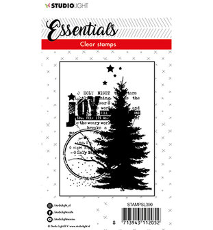 Studio Light Clear Stempel, A7 -  STAMPSL390 - Stamp Essentials nr. 390