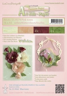 Silk paper ,  pink