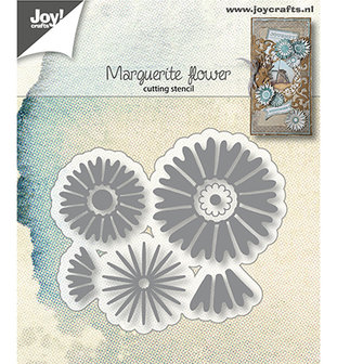 Joy! stencil- Margriet bloem &nbsp;6002/1412