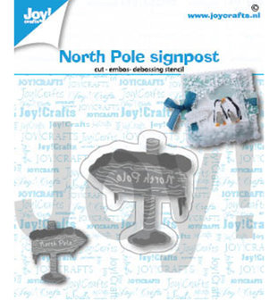 Joy! stencil-  Noordpool bord - &nbsp;6002/1419