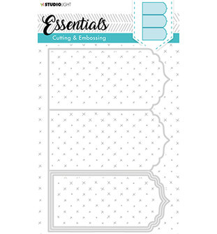 Studio Light Embossing - Die Cut Stencil - Essentials nr.253 STENCILSL253