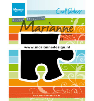 Marianne desgn - CR1491 - Craftables stencil - Puzzle piece