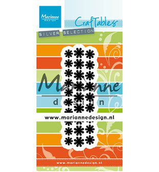 Marianne desgn - CR1501 Craftables stencil -Punch die daisies