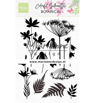 Clear stamp - Colorful Silhouette - Botanical CS1048