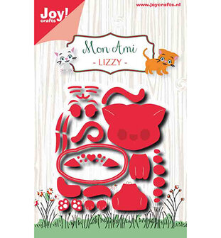 Joy! stencil Mon Ami - Poes Lizzy&nbsp;6002/1426