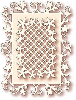 Wild Rose - SD004 Floral frame