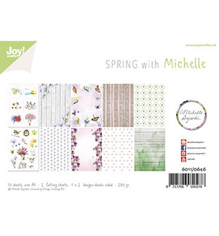 Joy! papierset -Lente met Michelle 6011/0646