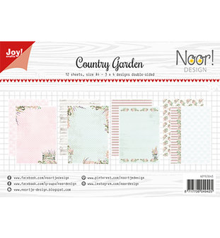 Joy! papierset -Noor Design -Country Garden 6011/0643