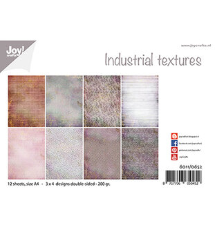 Joy! papierset -Industrieel texturen 6011/0652