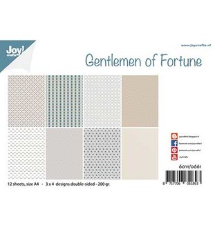 Joy! papierset -Gentlemen of Fortune 6011/0661