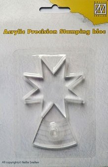 Acryl bloc voor precision stamps, APSB001 