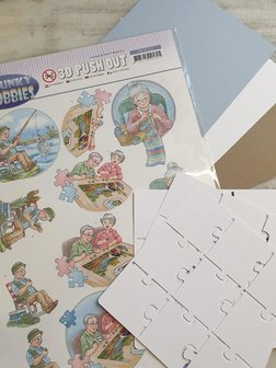 Oplegkaart set puzzel