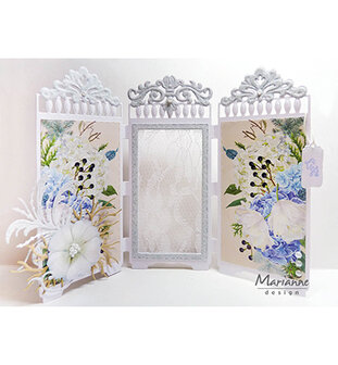 Marianne desgn - LR0676 Creatables stencil - LR0676 - Anja&#039;s trifold