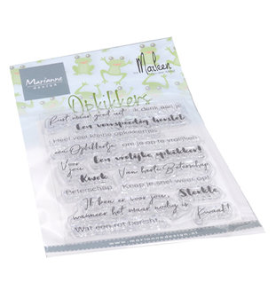 Clear stamp  - Opkikkers by Marleen CS1065