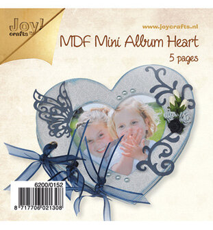 Joy - mdf Mini Album Heart