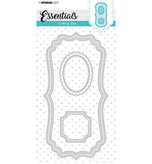 Studio Light Embossing - Die Cut Stencil - Cutting DIe- Slimline Essentials nr.32