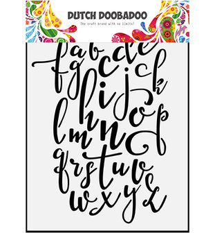 Dutch Doobadoo Mask Art A4 Alfabet 470.784.036 297x210mm