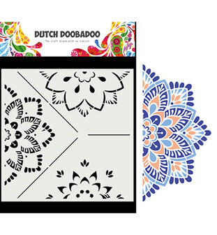Dutch Doobadoo Mask Art Mandala B 470.784.032 210x210mm