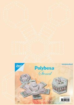 Joy! Crafts Polybesa stencil Explosiedoosjes 6005/0010 A4