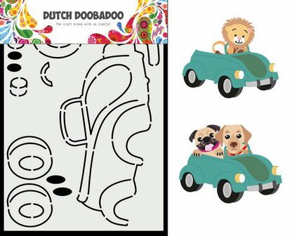 DDBD Card Art -  Dutch Doobadoo Card Art Build up Beetle A5 470.784.064