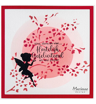 Marianne desgn - LR0743 Creatables stencil - Silhouette Fairy &amp; Butterflies