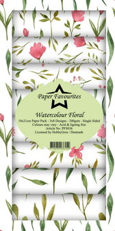 Dixi Slimline PaperPack 10x21 cm Watercolour Floral
