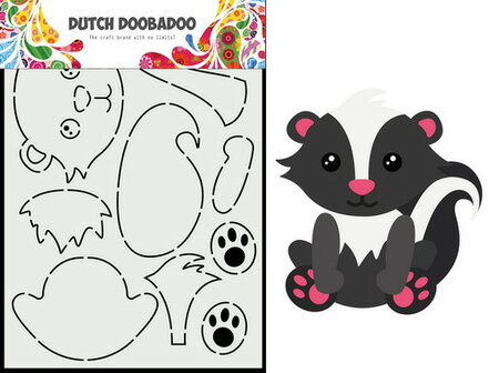 Dutch Doobadoo  Card Art Built up Stinkdier 470.784.4119 A5 