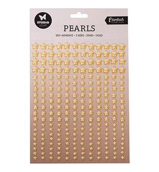 SL-ES-PEARL11 - Gold  stars Essentials nr.11 - 140x230mm