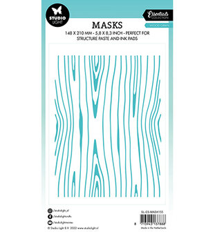 Studio Light Mask - Wood grain - Essentials nr.155 SL-ES-MASK155 
