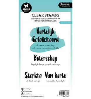 Studio Light Clear Stamps Essentials nr.304 SL-ES-STAMP304 A6