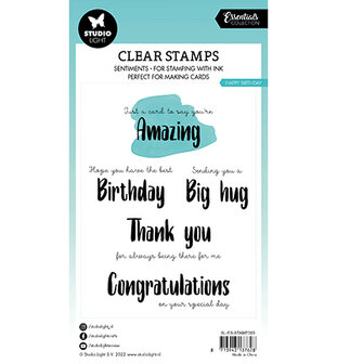 Studio Light Clear Stamps Essentials nr.305 SL-ES-STAMP305 A6