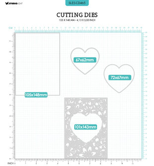 Studio Light Cutting Die Essentials nr.465 SL-ES-CD465 A6