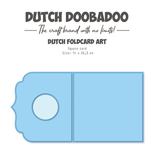 Dutch Doobadoo Card Art Square card A4 470.784.198 14x26,3cm 