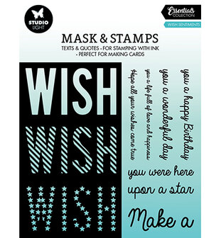 Studio Light Mask &amp; Stamp Essentials nr.03 SL-ES-MST03 155x155mm