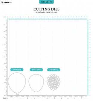 Studio Light Cutting Die Essentials nr.495 SL-ES-CD495 66x87mm