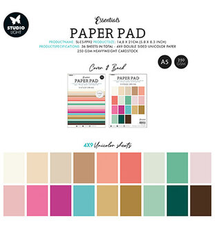 Studio Light Paper Pad Essentials nr.92 SL-ES-PP92 A5 