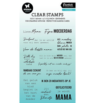 Studio Light Clear Stamp Essentials nr.389 SL-ES-STAMP389 93x136mm