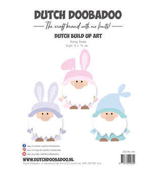 Dutch Doobadoo Build Up Bunny Gnome A5 470.784.218