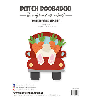 Dutch Doobadoo Build Up Bunny Feet A5 470.784.221