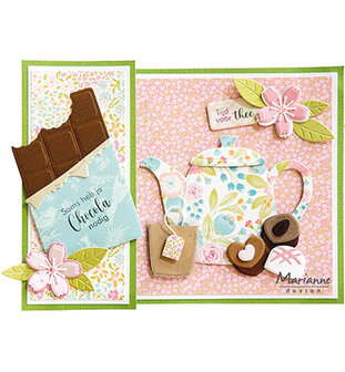 Marianne Design -  Paperpad Sweet Flowers PK9183 A4
