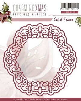 Precious marieke, CharmingXmas , Swirl frame