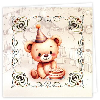 Dot and Do Cards 22 - Berries Beauties - Teddy DODOPP022